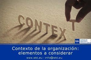 Contexto de la organización: elementos a considerar